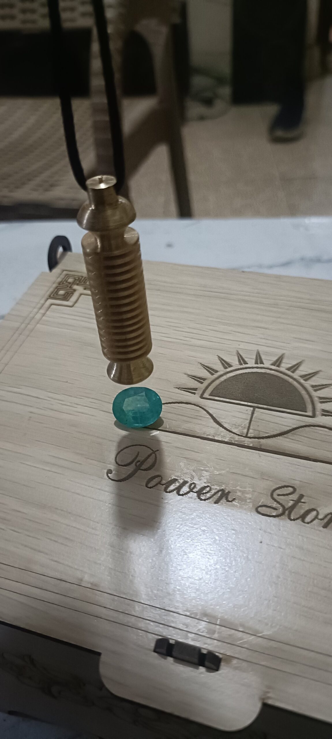 بندول نحاس حلقات فرعوني - الصورة 2