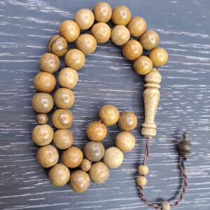 سبحه عود كمبودي 33حبه 12ملي